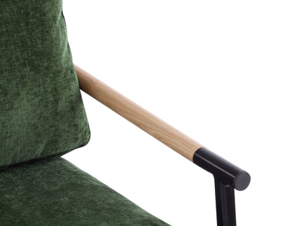 Modern Accent Chair With Cushions, Cozy Seating