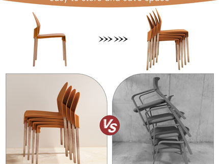4 Piece Set Of Single Chairs With A Folding Square Table