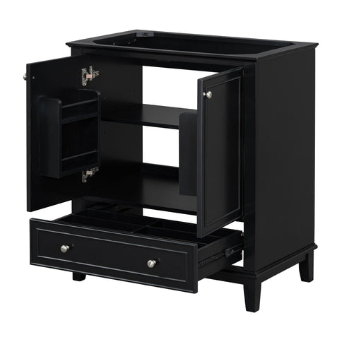 Modern Bathroom Vanity Base Only With Doors And Drawer