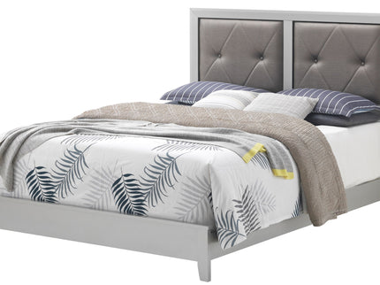 Padded Headboard Bed