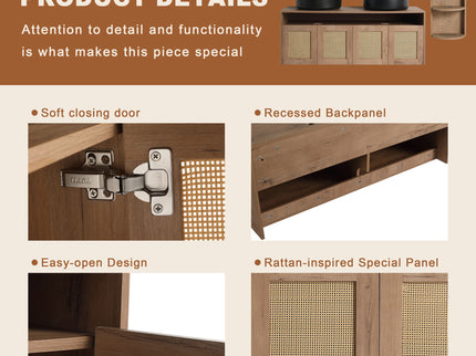 Bathroom Vanity & Art Sink And Storage Rack, Float Mounting Design