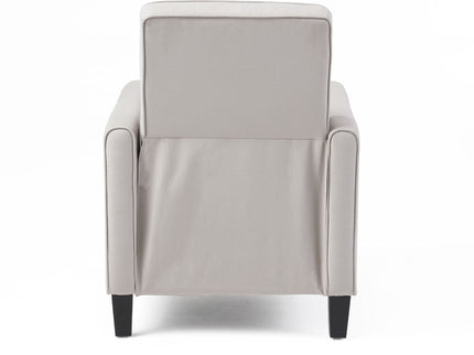 Upholstered Push Back Recliner Chair For Living Room