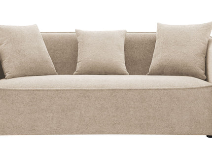 Keith - Sofa With 3 Matching Color Toss Pillows