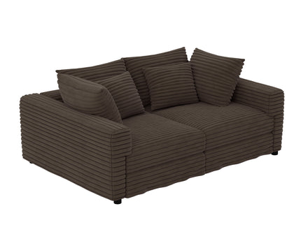 Modern Comfy Upholstered Sofa Cloud Couch & Deep Seat Couches