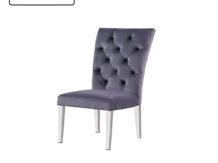 Modern Upholstered Tufted Dining Chair (Set of 2)