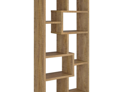 Currey - 6 Shelf Bookshelf - Mango Color