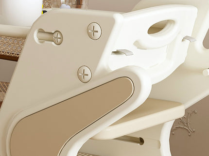 Multifunctional Growing Up Dining Chair With Adjustable Height And 5 Point Seat Belts