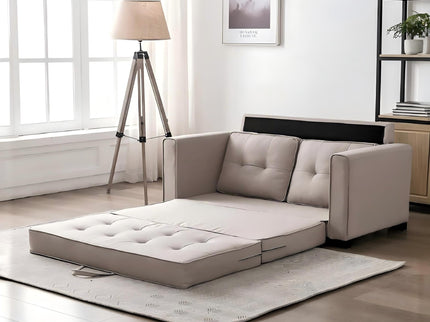 Upholstered Pull Out Sleeper Loveseat