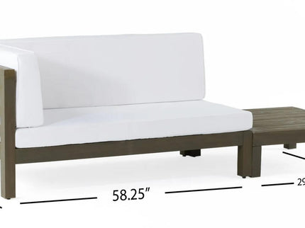 Oana - Corner Bench And Coffee Table