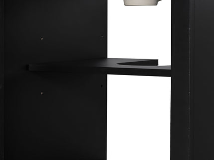 Bathroom Vanity With Sink, Soft Close Door, Adjustable U-Shaped Shelf
