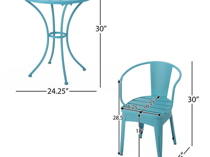 Yearn - 3 Piece Bistro Set With Table And 2 Chairs