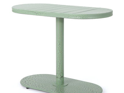 3 Piece Elegant Outdoor Bistro Set With 2 Chairs And Oval Table
