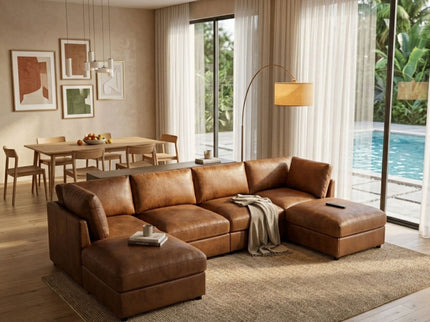 Modular Sectional With Custom Configuration