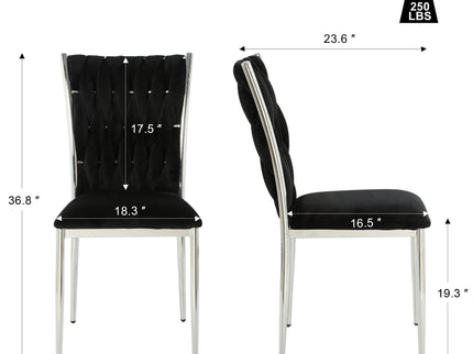 Modern Dining Chair Set For Dining Room