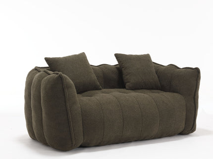 Cozy Beanbag Chair With High Resilience Foam Core For 2