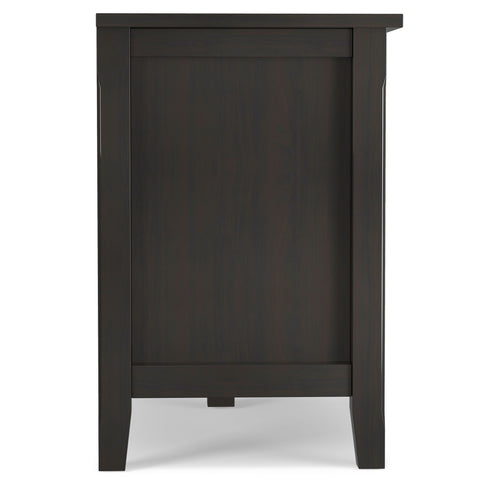 Warm Shaker - TV Media Stand - Hickory Brown