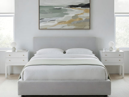 Alonso - 2 Drawer Nightstand - White