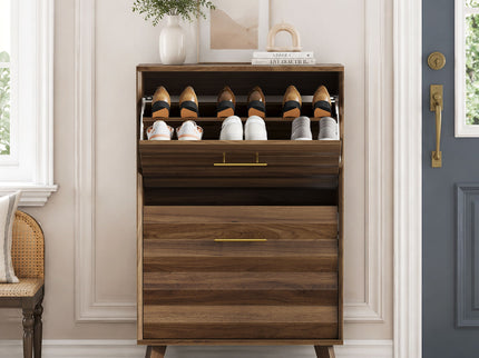 Flip Top Shoe Cabinet