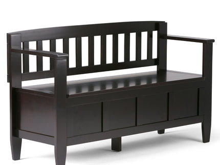 Brooklyn - Handcrafted Entryway Storage Bench