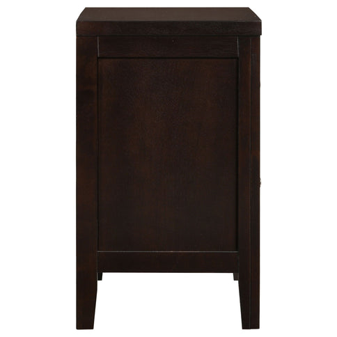 Garrett - 2 Drawer Nightstand - Cappuccino