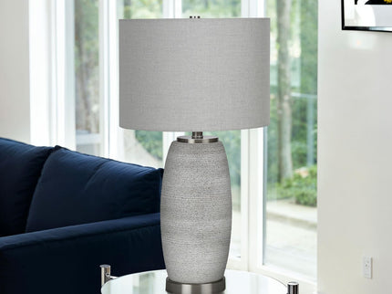 Lighting, Table Lamp, Ceramic, Modern - Gray