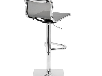 Mirage - Contemporary Adjustable Barstool With Swivel