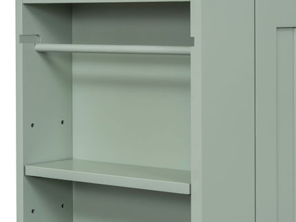 Modern Bathroom Vanity With Sink, Storage Cabinet, Drawer & Side Shelf