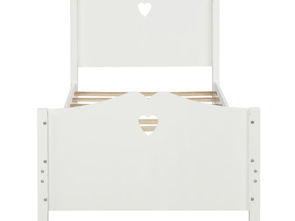 Platform Bed With Slat Support And Headboard And Footboard