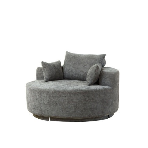 Single 360 Degree Swivel Chair For Living Room