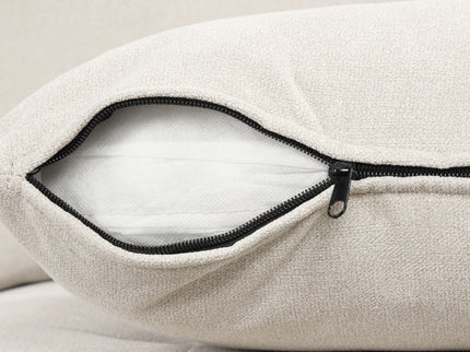 Oversized Sectional Sofa U-Shaped Sofa Couch Pull-Out Sofa Bed With Two Throw Pillows For Living Room