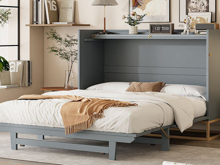 Murphy Bed With Iron Legs, Modern Design