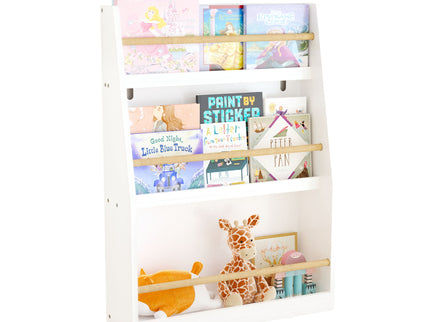 3 Tier Book Shelf, Compact Storage For Bedrooms