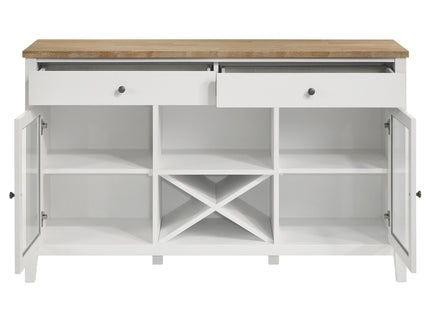 Prager - 2 Door Dining Sideboard - White