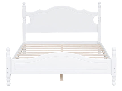 Platform Bed Frame With Slat Support