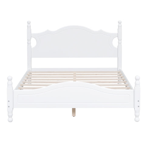 Platform Bed Frame With Slat Support