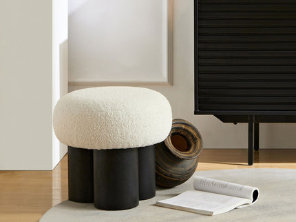 Versatile Mushroom Stool With Cushion