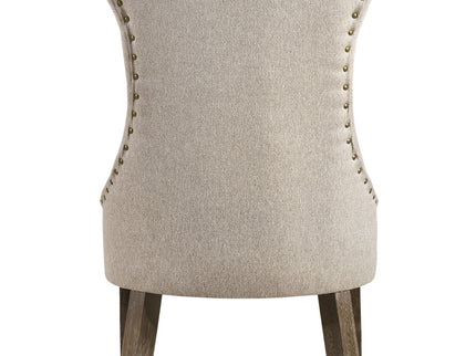 Gabrian - Two Tone Reclaimed Side Chair (Set of 2) - Beige / Gray