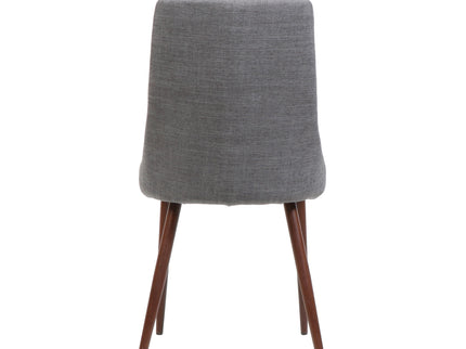 Mid Century Modern Fabric Armless Dining Chair