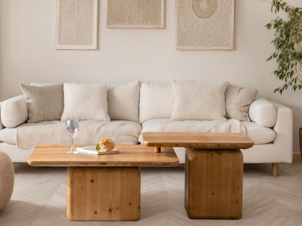 Square Coffee Table Set (Set of 2)