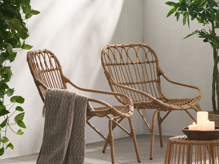 Monsoon - Outdoor Accent Chair With Open Weave Design