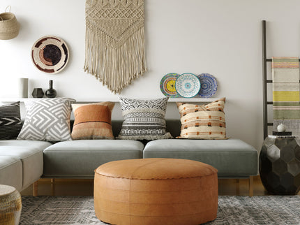 Brody - Round Pouf