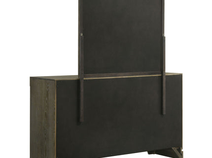 Sundance - 6 Drawer Dresser With Mirror - Dark Coffee