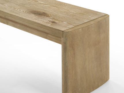 Magnus - Wide Dining Bench - Wooden Oak