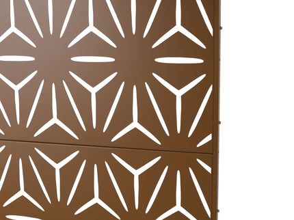 Outdoor & Indoor Metal Privacy Screen, Freestanding Decorative Panels