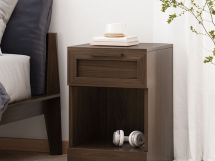 Broxon - Rustic Drawer Nightstand