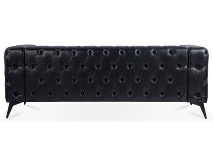 Square Arm Removable Cushion 3 Seater Sofa