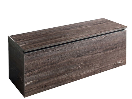 Dean - Storage Bench With Extra Storage - Rustic Gray