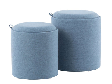 Tray - Contemporary Nesting Ottoman Set