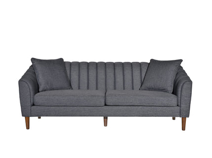 Contemporary 3 Seater Sofa With Accents