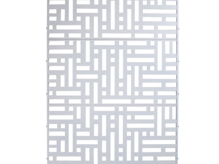 Decorative Freestanding Metal Privacy Screen For Indoor & Outdoor Use
